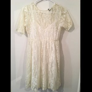 BRAND NEW SHEER LACE DRESS - never worn